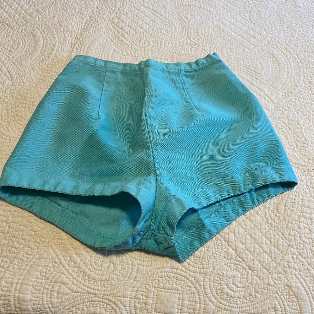 1960s Short Shorts, Catalina, Aqua